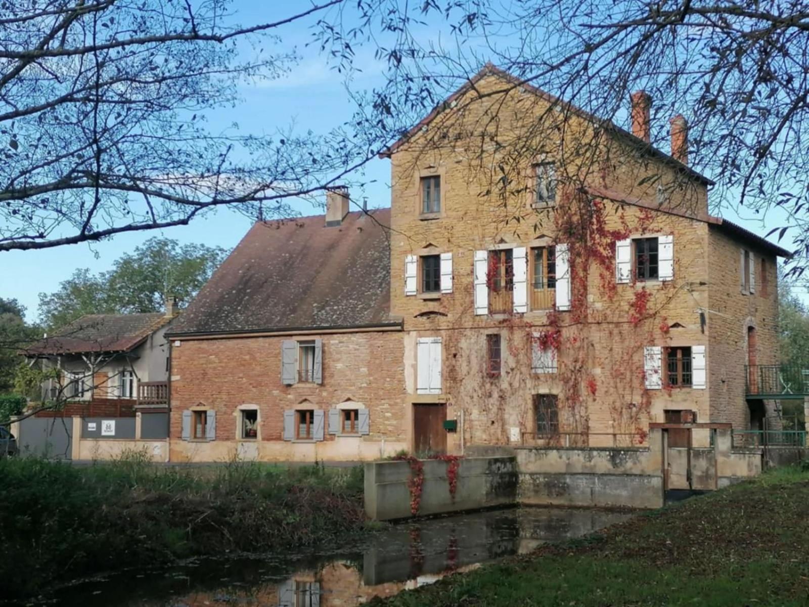 Le Moulin De Chazelle Bed and Breakfast Cormatin Exteriör bild